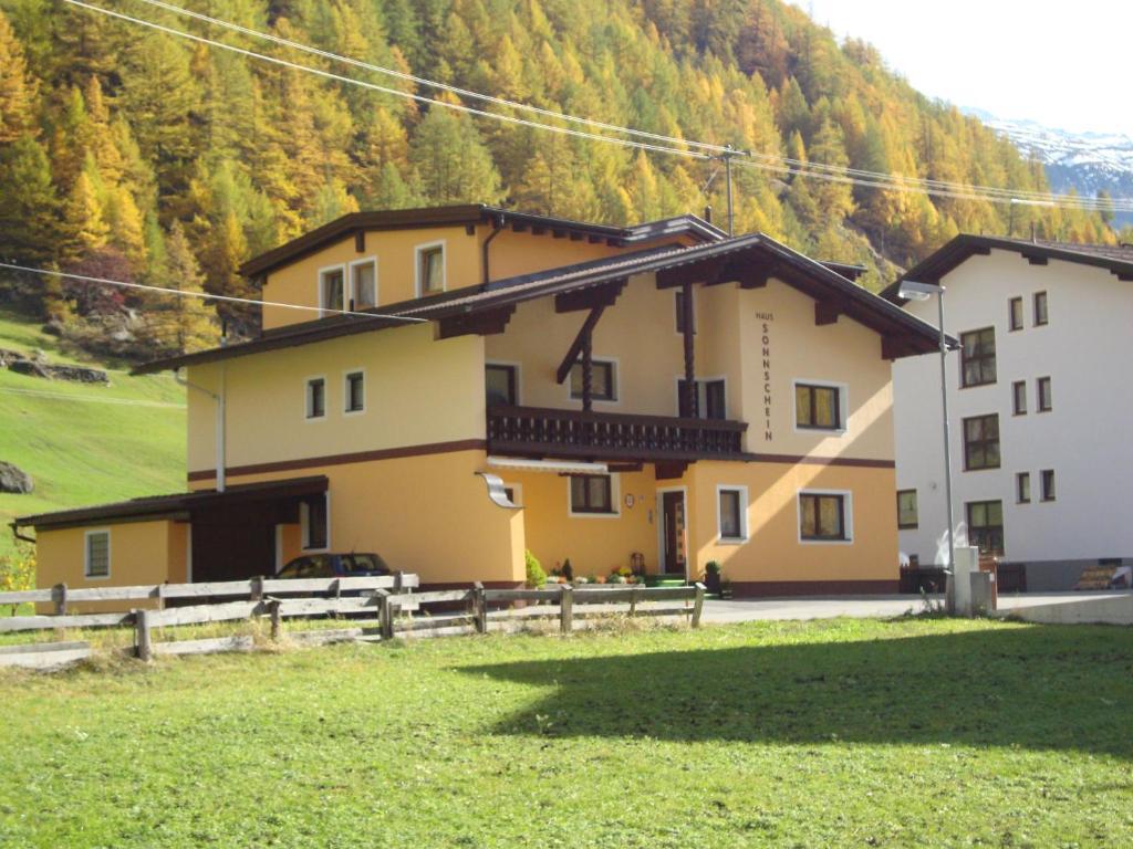 Haus Sonnschein Bed & Breakfast Solden Exterior photo